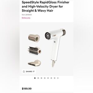 NWOB Shark Beauty SpeedStyle